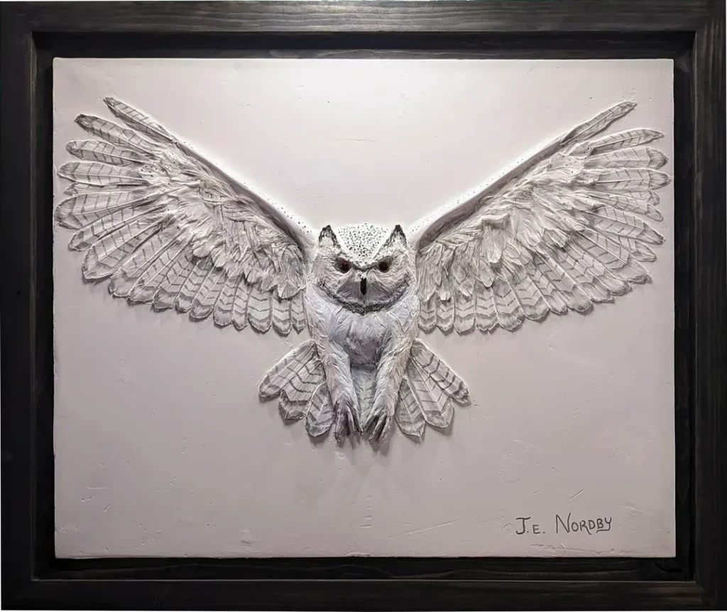 "Wisdom" - Bas relief sculpture