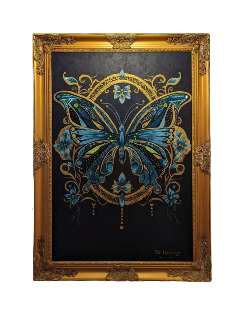 "Becoming" - Acrylic painting