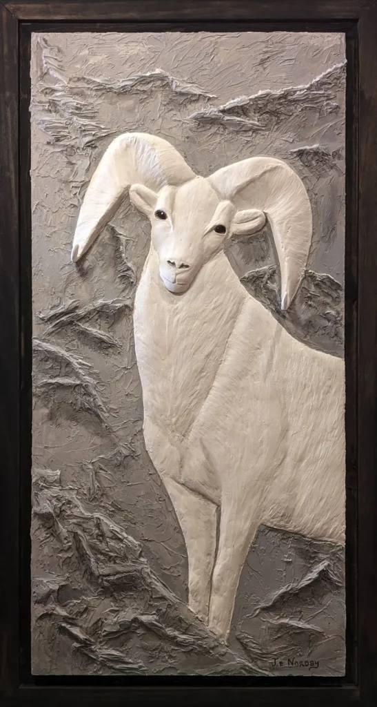 "Freedom" - Bas relief sculpture